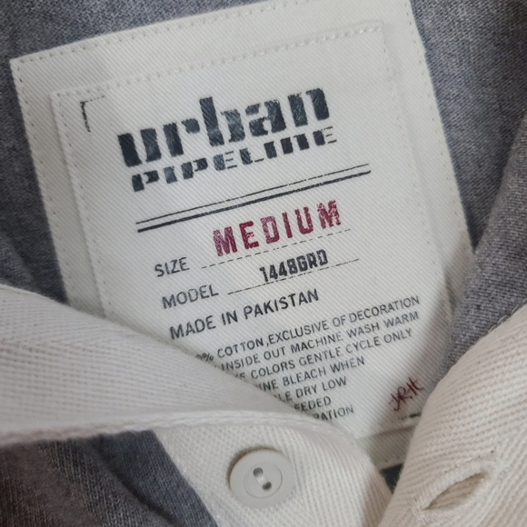 Urban Pipeline Boys' Rugby Shirt NWOT Size M 10/12 - Picture 4 of 5